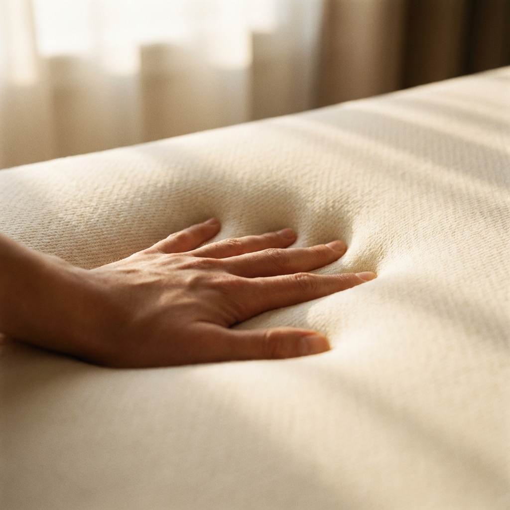 Colchón confortable con espuma de alta densidad